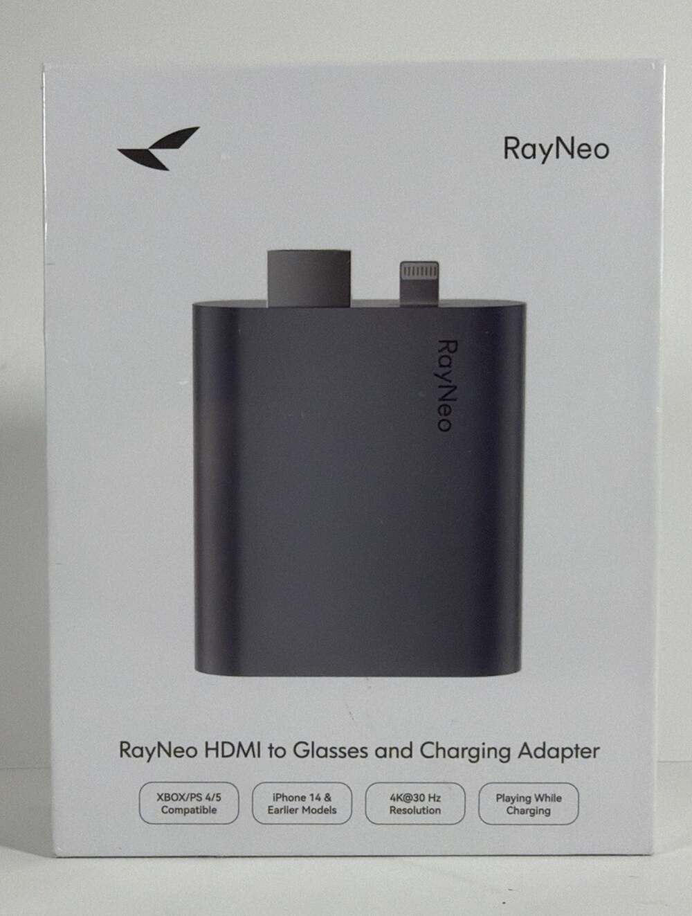 RayNeo HDMI To Glasses & Charging Adapter for iPhone 14 & Earlier Models - New